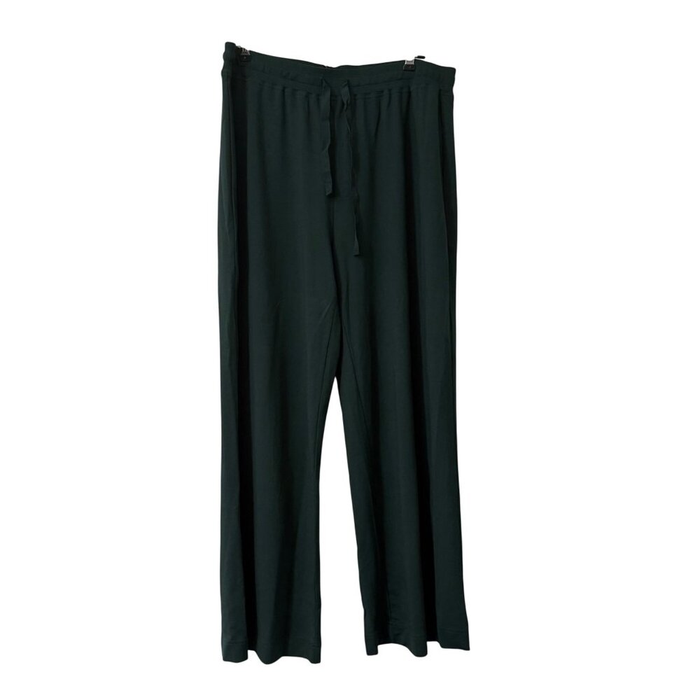 LAKE Pajamas Dark Green Modal Comfort Straight Leg Lounge Pants Womens Large